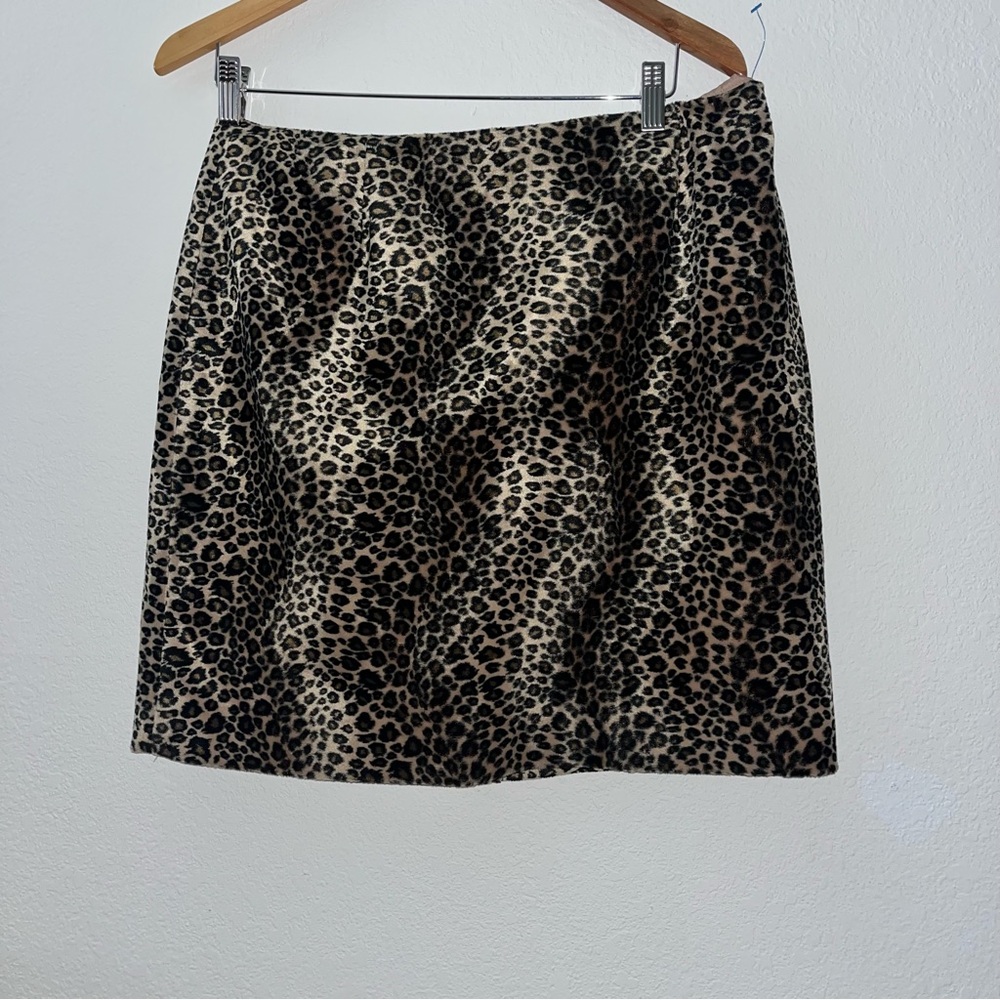 Apostrophe Black and Gold Mini Pencil Skirt